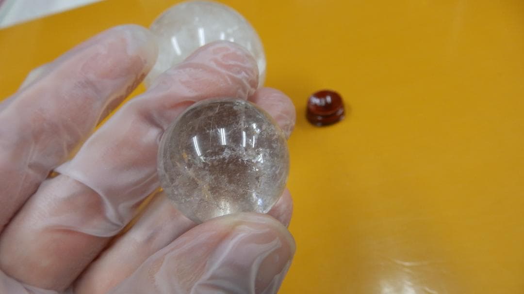 水晶玉　丸玉