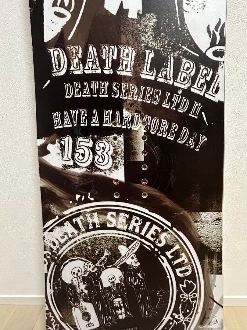 DEATH LABEL スノーボード グラフィックデザイン