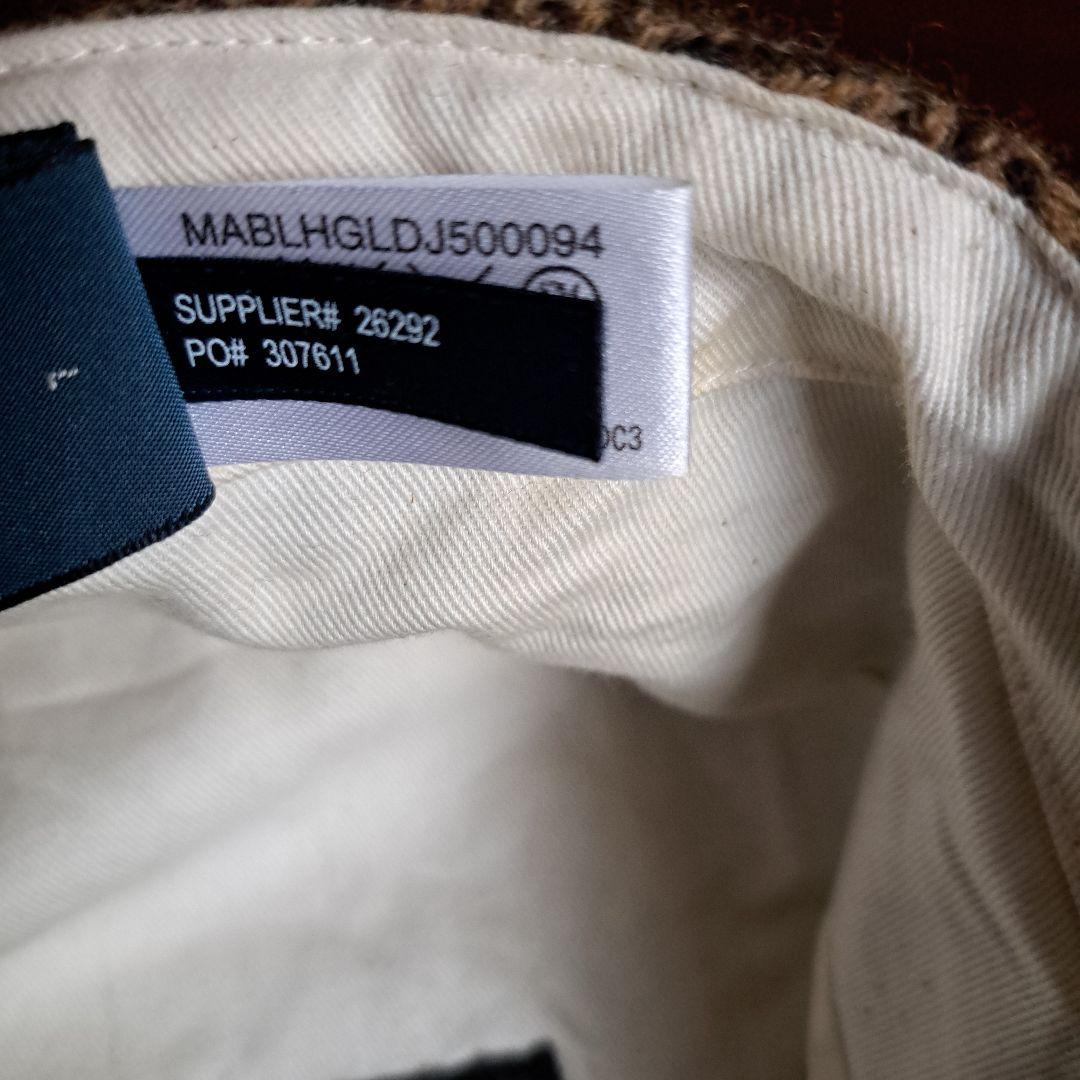 【wool100%×牛革】RALPH LAUREN　Polo メンズ　ハンチング