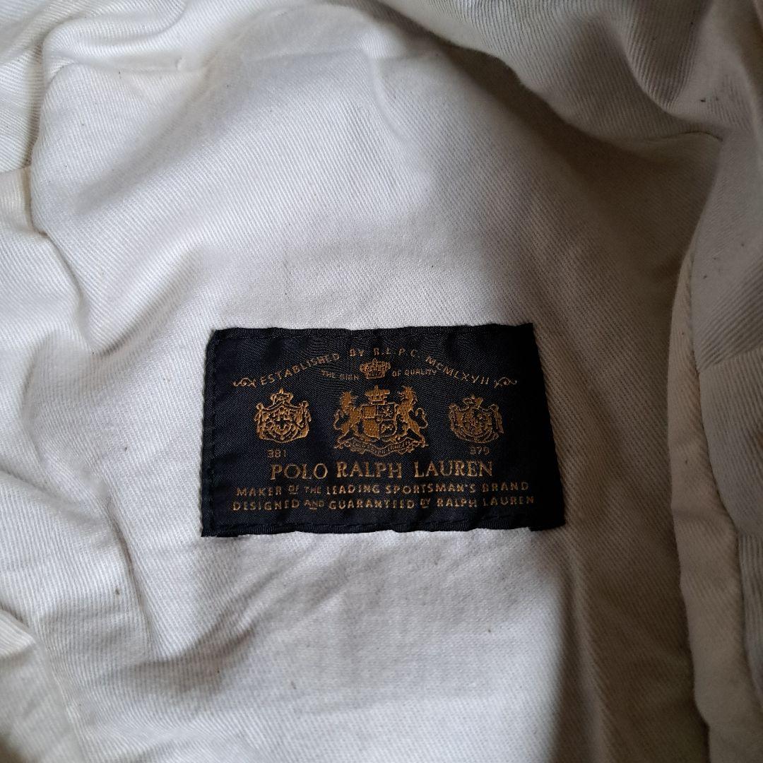 【wool100%×牛革】RALPH LAUREN　Polo メンズ　ハンチング