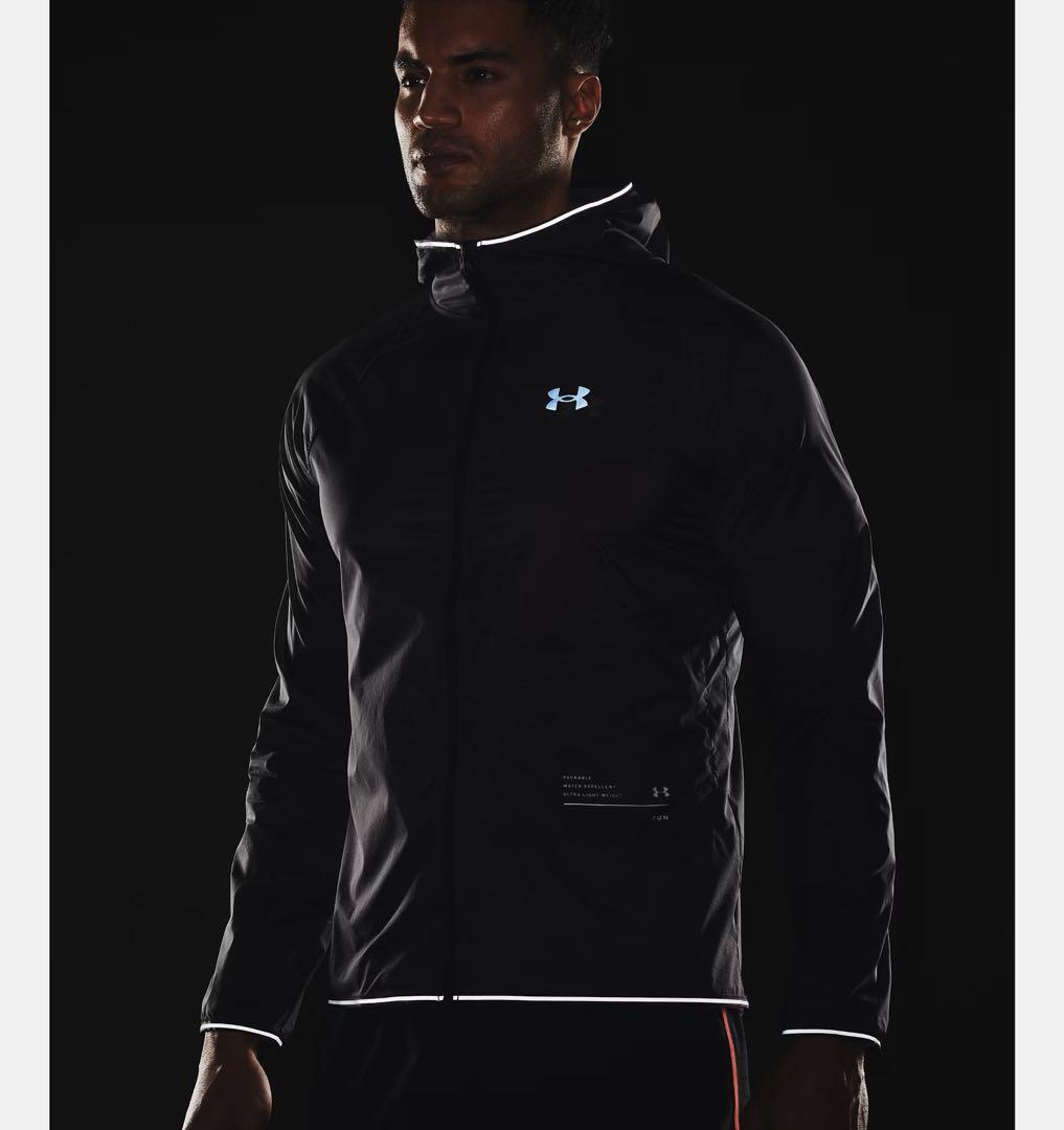 UA ストームジャケット LG ブラック