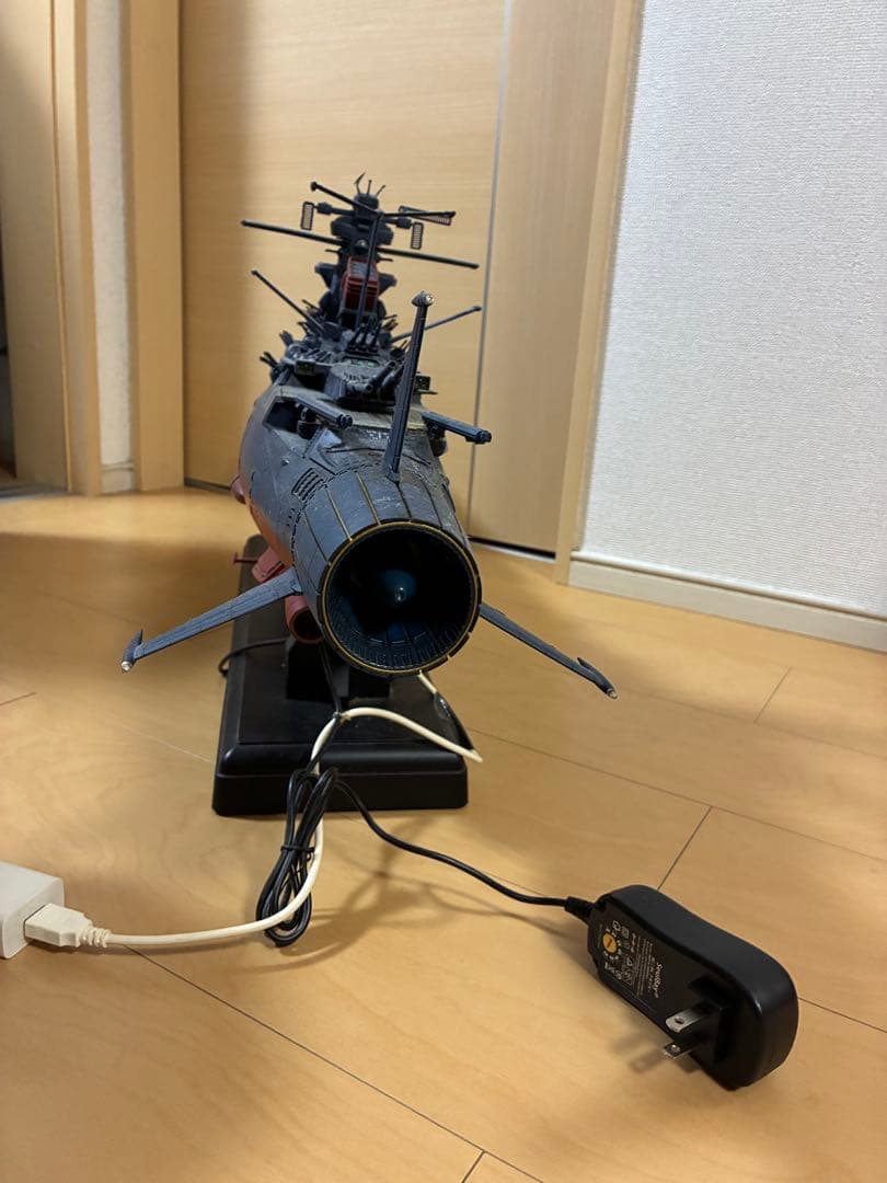 D*5様 宇宙戦艦ヤマト2199 完成品 台座付き 配線あり カスタム塗装 大型