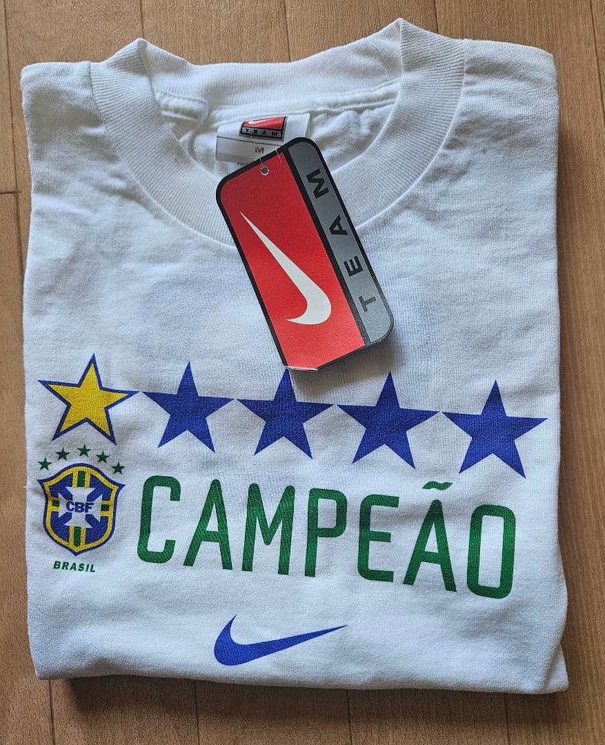2002 World Cup Nike　M　ブラジル代表記念T
