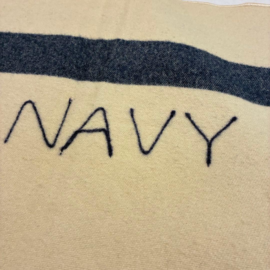 40's～ Vintage U.S.NAVY ウール メディカル ブランケット