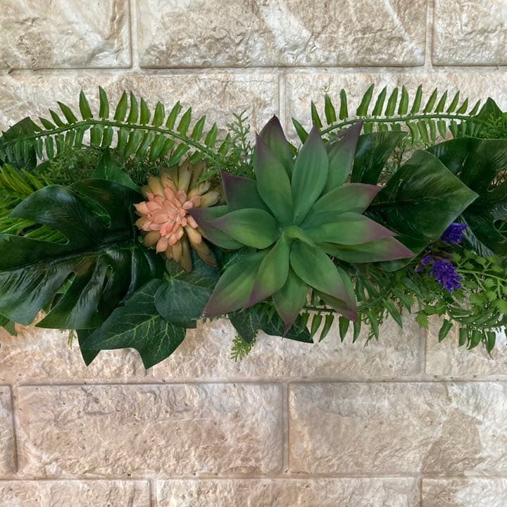 光触媒　人工観葉植物　ウォールグリーン　造花　インテリア1314