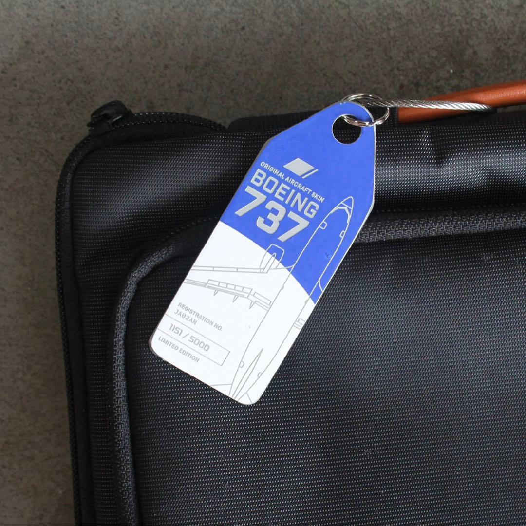 公式宣伝画像（本物） ANA Aviationtag JA02AN 完璧な色合い