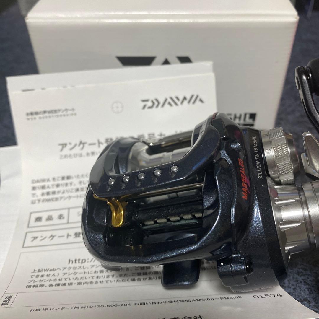 ダイワ ジリオン TW 1516SHL 左ハンドル7.3,カスタム品