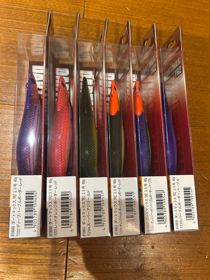 あ*！様 DARTMAX TRZ エギ 40g 3.5号 6個セット