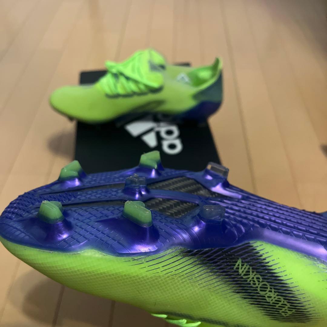 adidas EG8257サッカーシューズ 蛍光イエロー