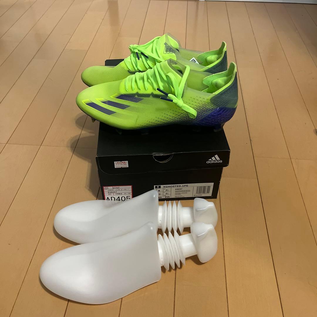 adidas EG8257サッカーシューズ 蛍光イエロー
