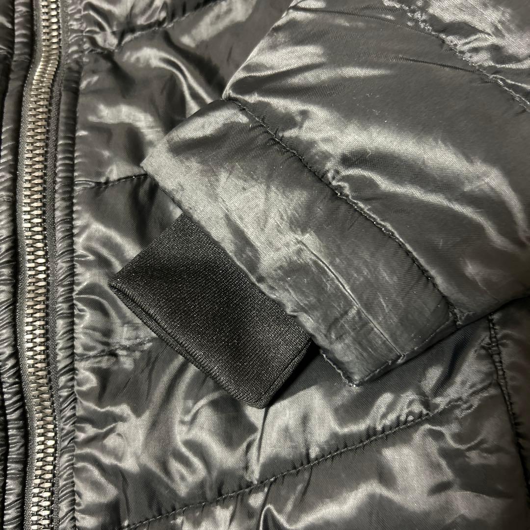 ATHLETA フード付き ブラックベンチコート140