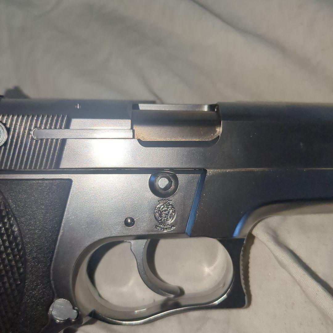WA製 S&W M6906 ステンレスシルバーモデル 固定スライドガスガン
