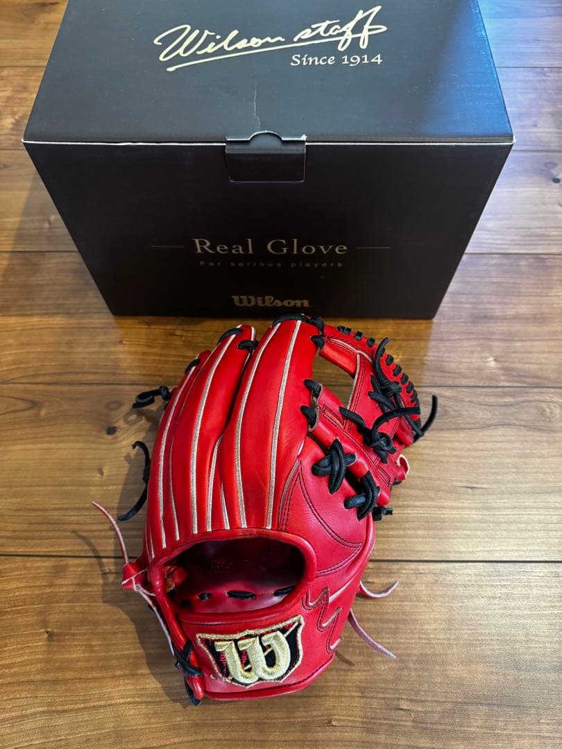 Wilson ウィルソン 硬式野球グローブ 内野 プレミアムキップレザー 日本製
