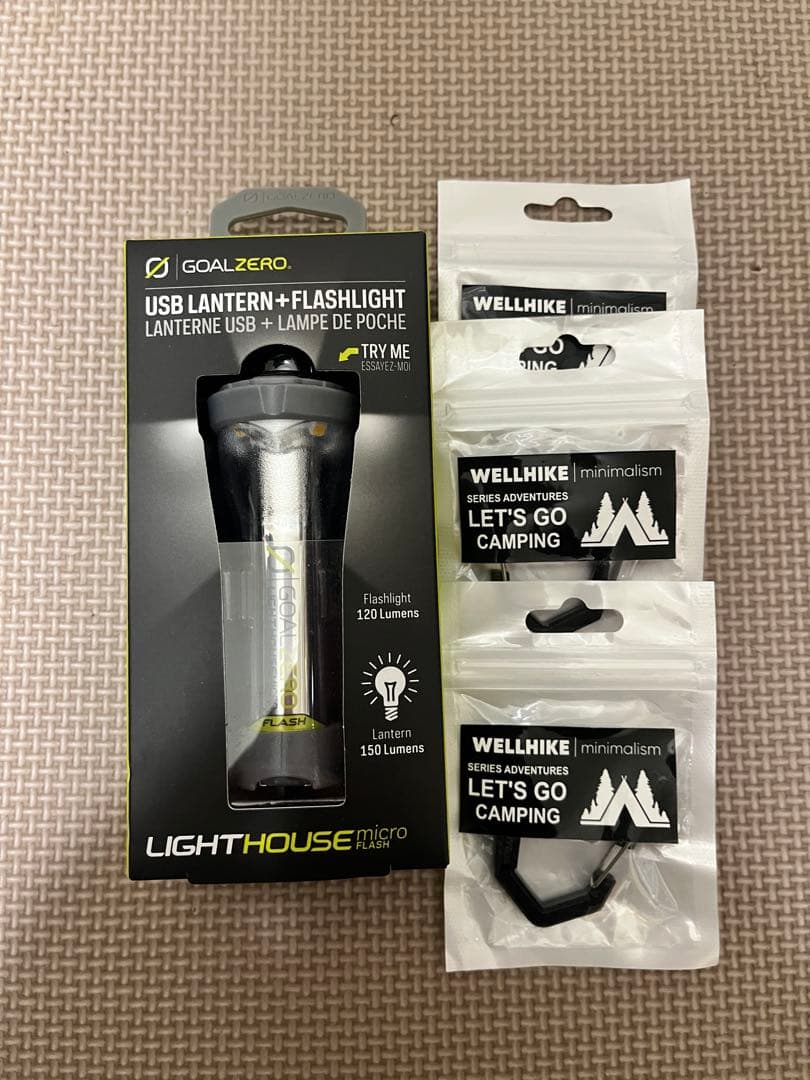 GOALZERO LIGHTHOUSE micro USBランタン グレー