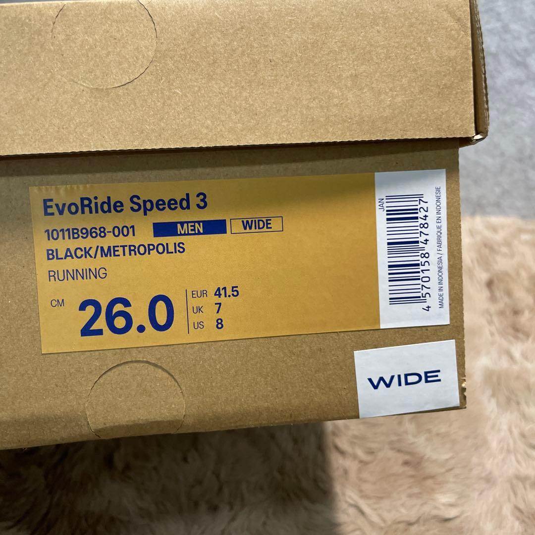 asics(アシックス) メンズEvoRide Speed 3ランニングシューズ