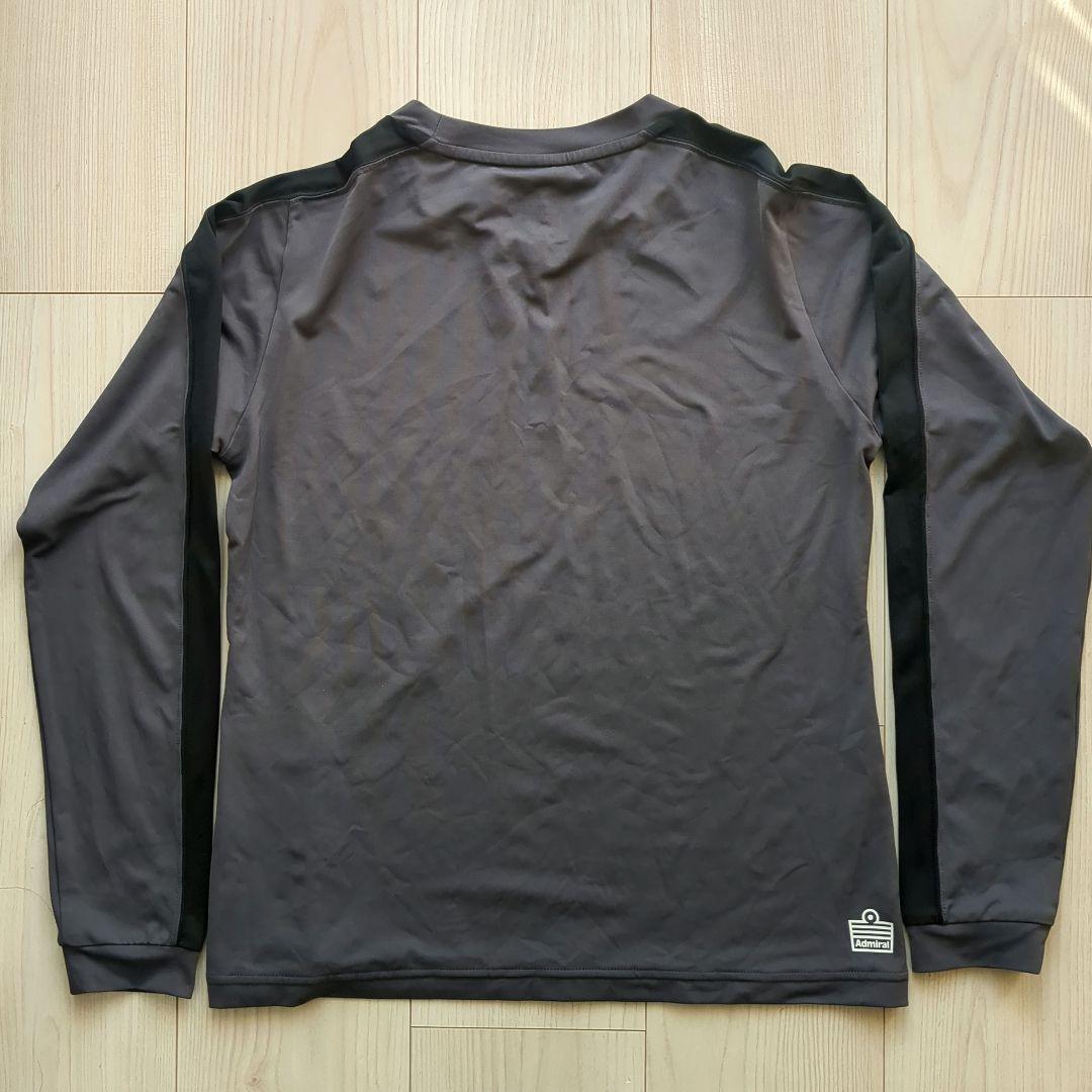 Admiral グレー ロングスリーブ Tシャツ☆Sサイズ