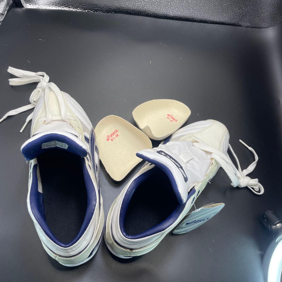 アシックス　asics 野球用ハイカットスパイク　25㎝
