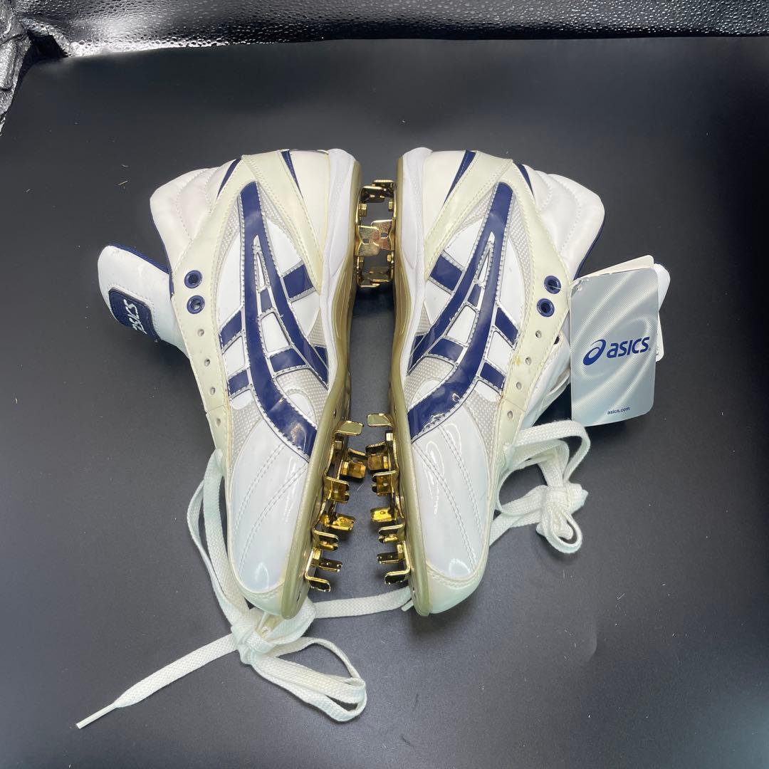 アシックス　asics 野球用ハイカットスパイク　25㎝