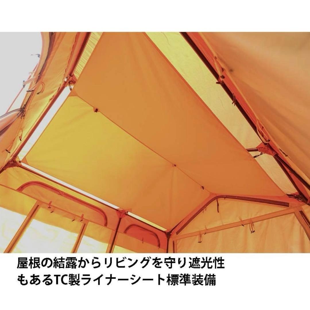 【テンマクデザイン】ガレージテント① 本体とインナーは新品