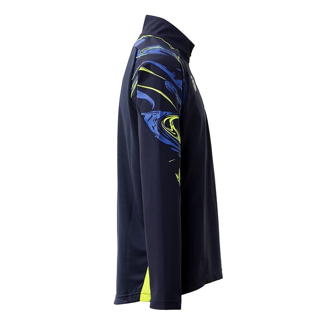 【新品】アシックス サッカーウェア ウインドバリアハーフジップトップ　Lサイズ