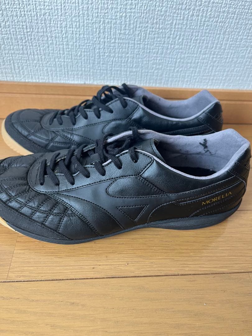Mizuno モレリア ブラック フットサルシューズ