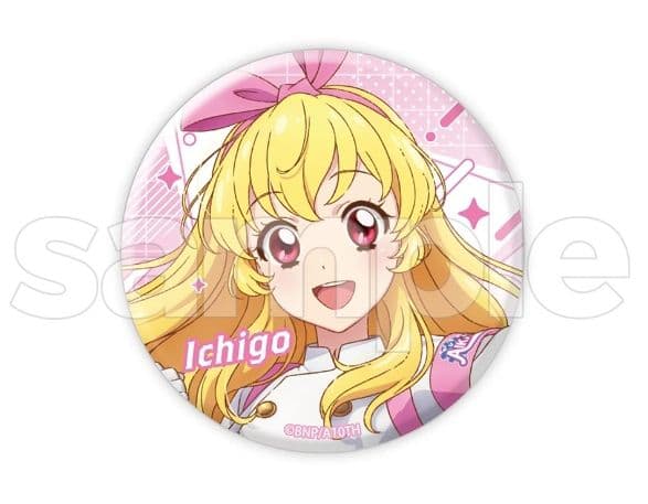 アイカツ！　DMMスクラッチ　星宮いちご　缶バッジ　3個セット