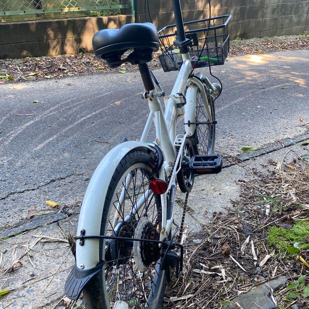 外装６段変速折りたたみ自転車