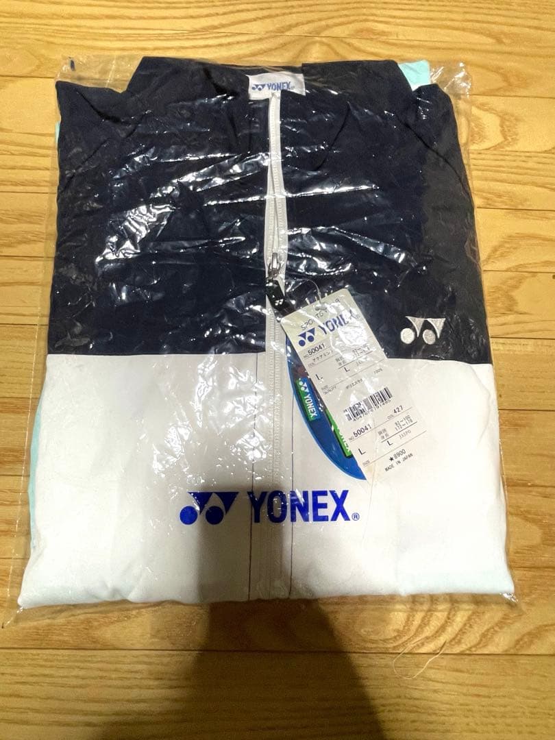YONEX ウォームアップシャツ L アクアミント