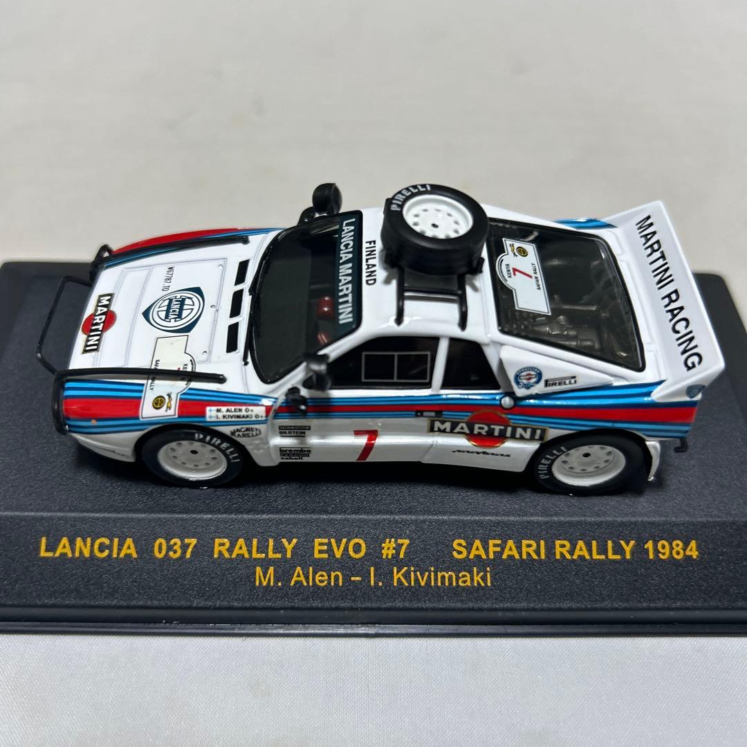 iXO 1/43 ランチア LANCIA 037 RALLY EVO #7