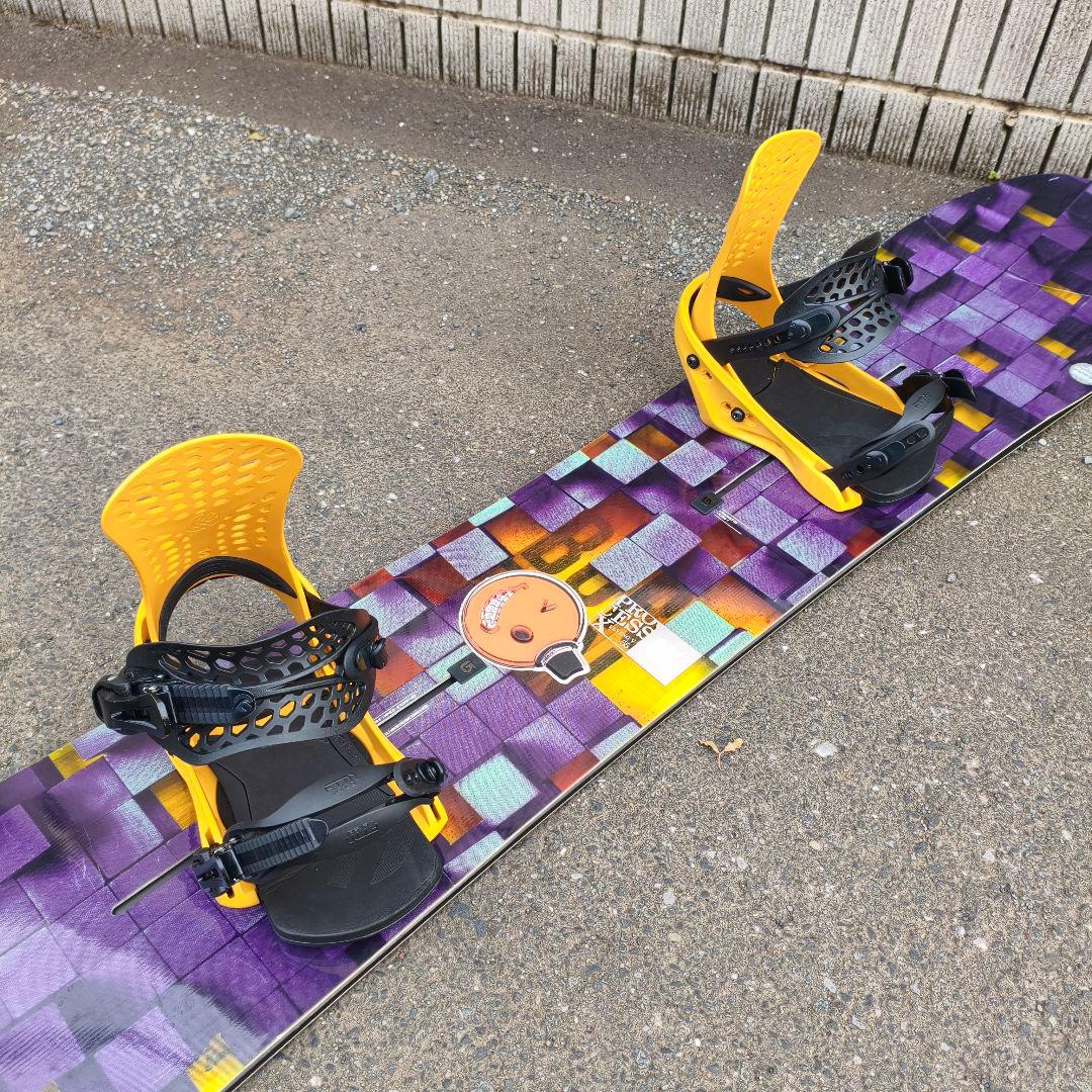 バートン プロセスx 155cm FLUX PR Sサイズ イエロー セット