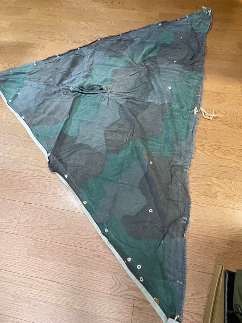 スウェーデン軍幕 used 4枚セット
