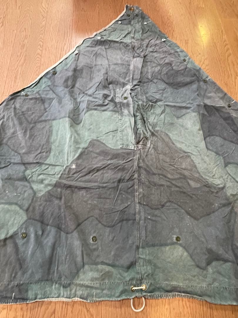 スウェーデン軍幕 used 4枚セット
