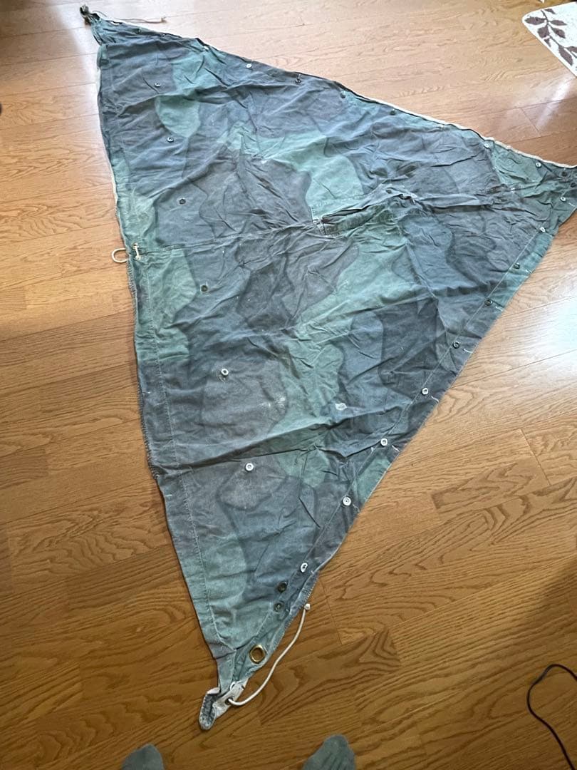 スウェーデン軍幕 used 4枚セット