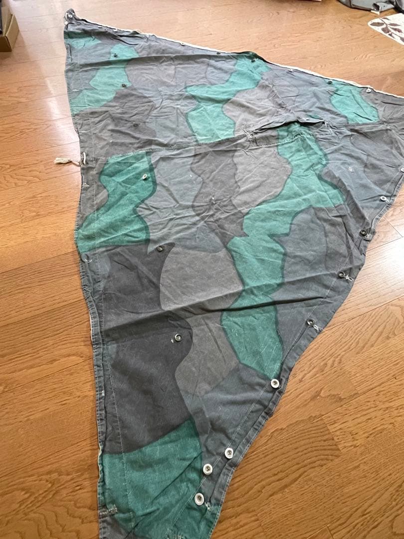 スウェーデン軍幕 used 4枚セット