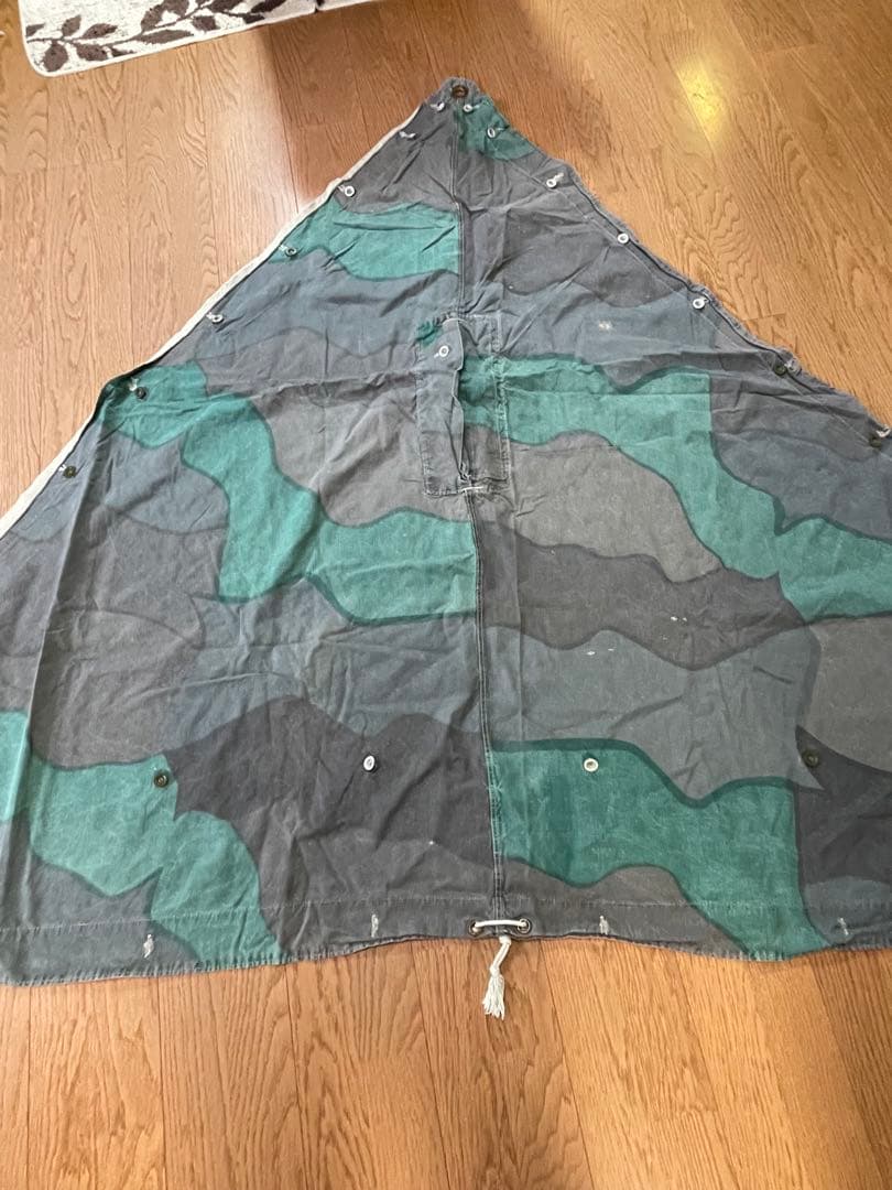スウェーデン軍幕 used 4枚セット