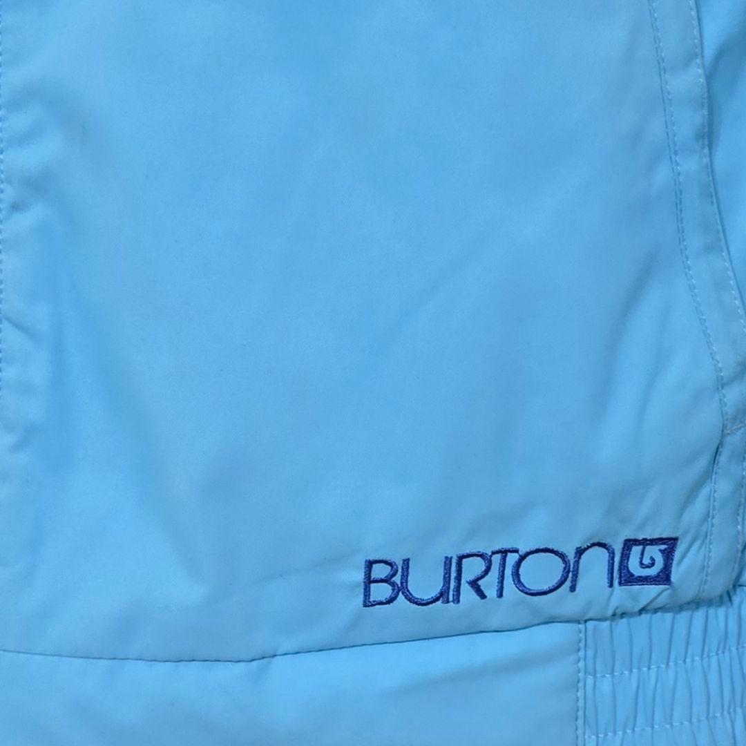 BURTON　スノーボードジャケット　M　ライトブルー系　スノボ　バートン　中綿