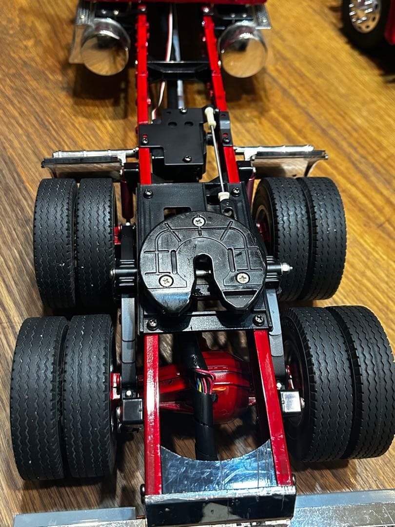 タミヤ1/14 キングハウラー改　フルオペ ローダウン