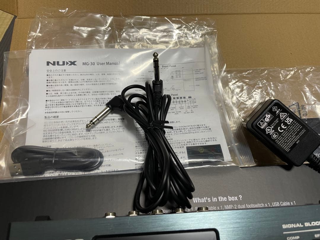 【即購入OK】NUX MG-30 ギター　マルチエフェクター
