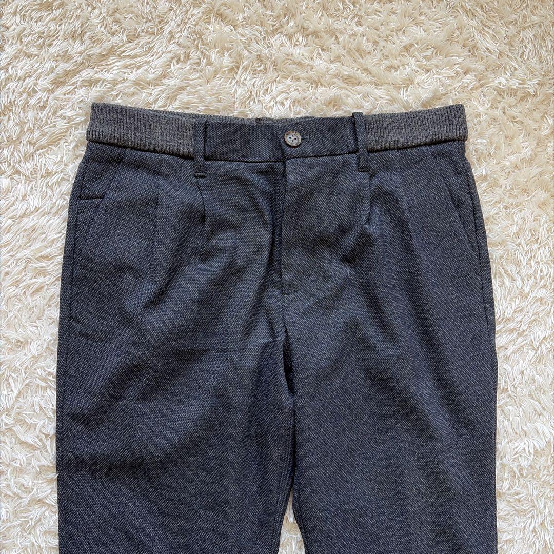 美品　セントアンドリュース　裏ボアゴルフパンツ　M デニムカラー　Dカン　ロゴ