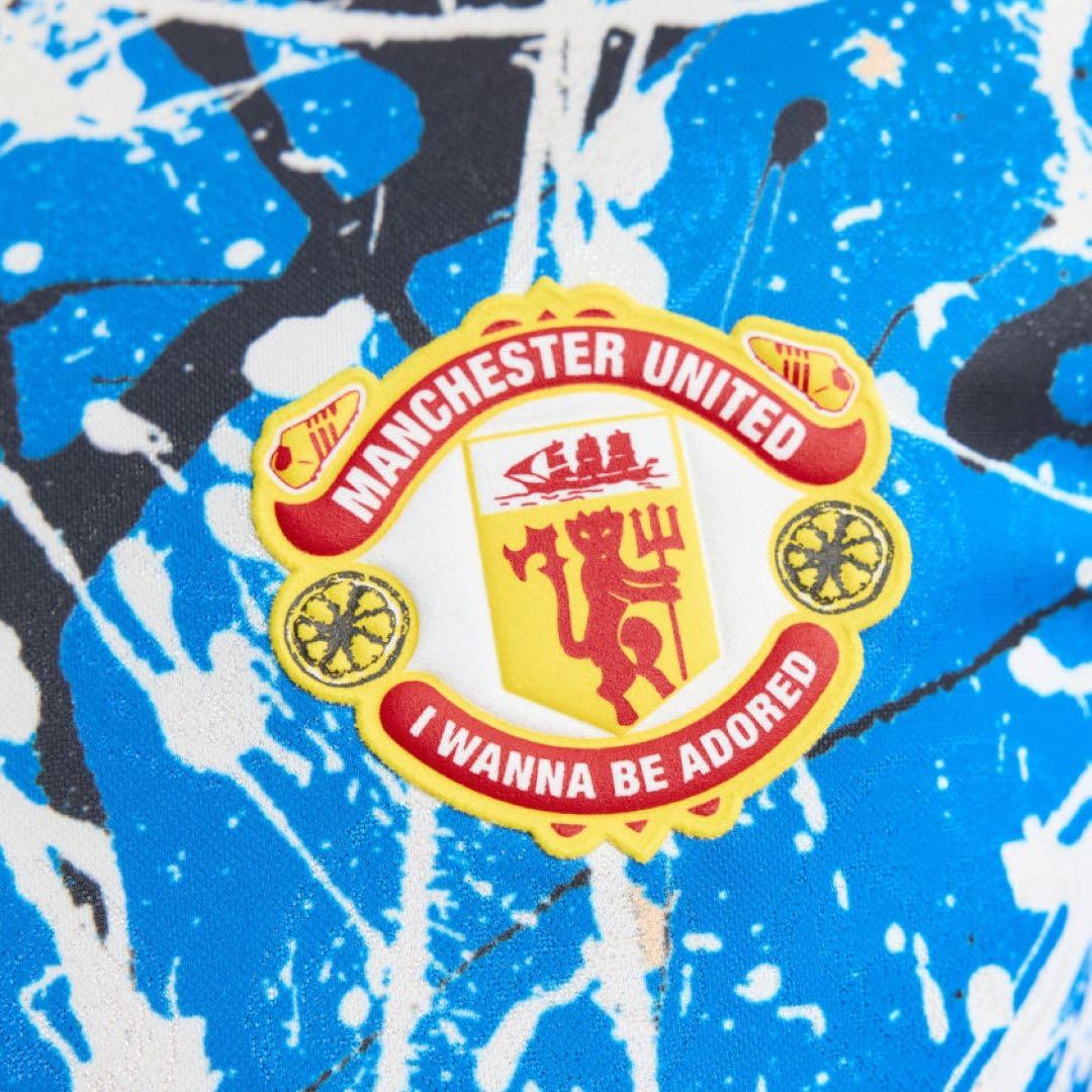 マンチェスター・ユナイテッド×STONE ROSES コラボ 長袖ユニフォーム