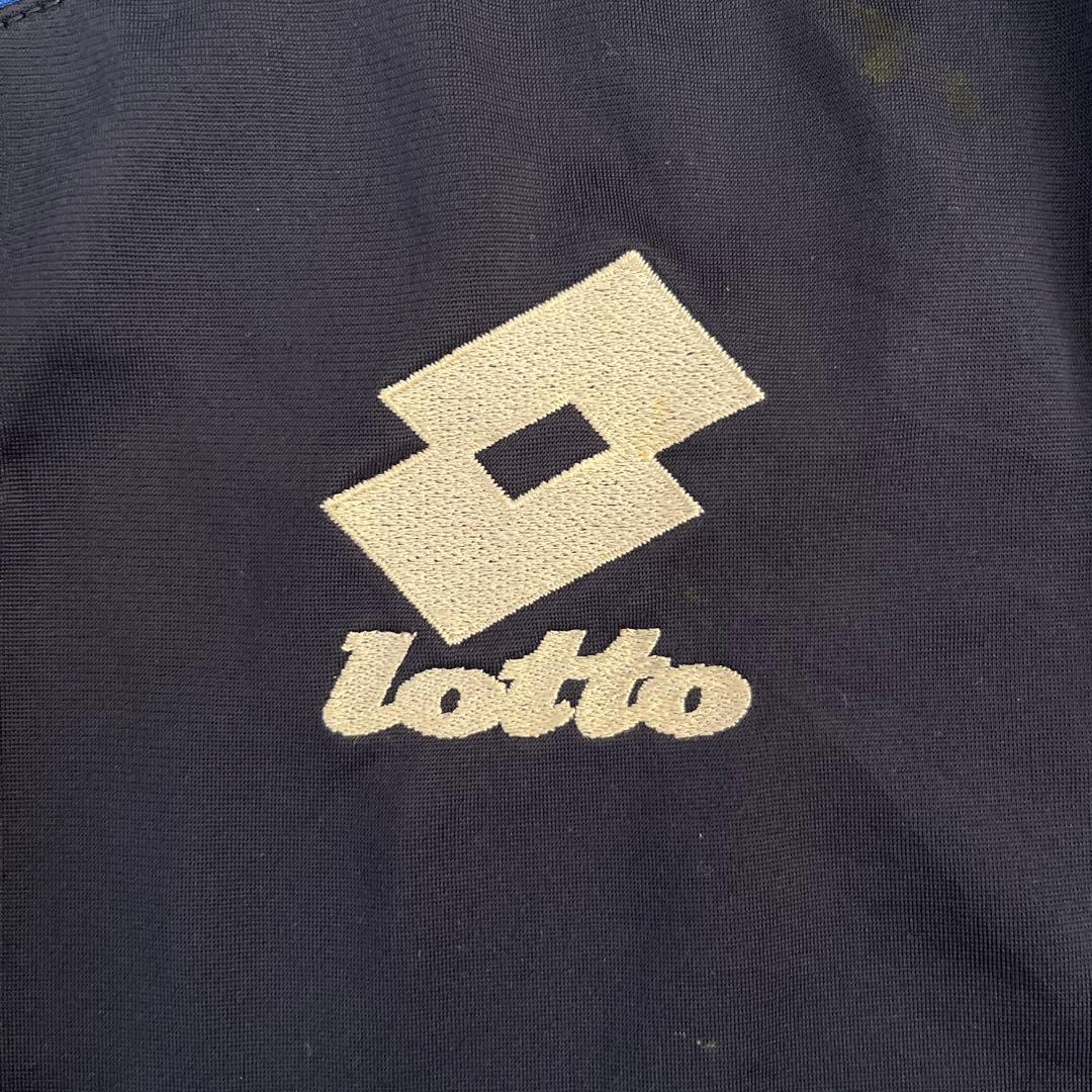 【希少】ロットLottoヴェローナ トラックトップ サッカー 刺繍ワッペン2XL