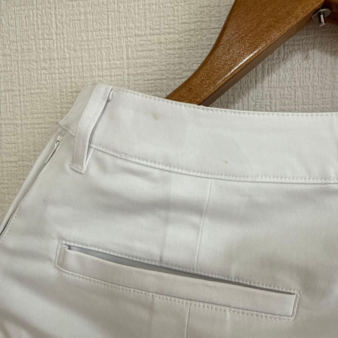 マスターバニー　0 S サテンハイパワーストレッチ スカート レディス　白