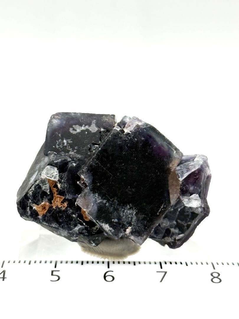 フローライト　レッド　オコルス産　原石　鉱物　標本　天然石　蛍石