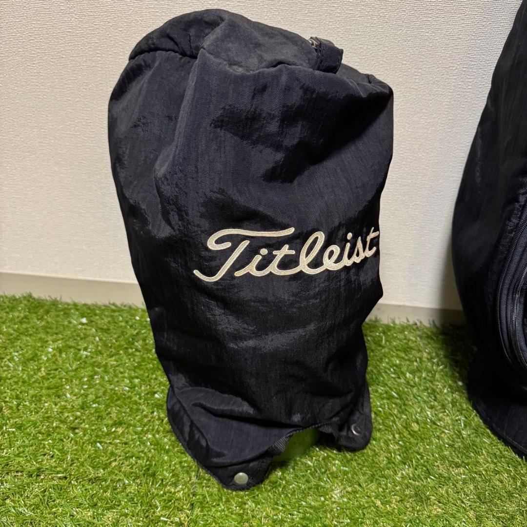 Titleist タイトリスト ナイロン 軽量 キャディバッグ ゴルフバッグ