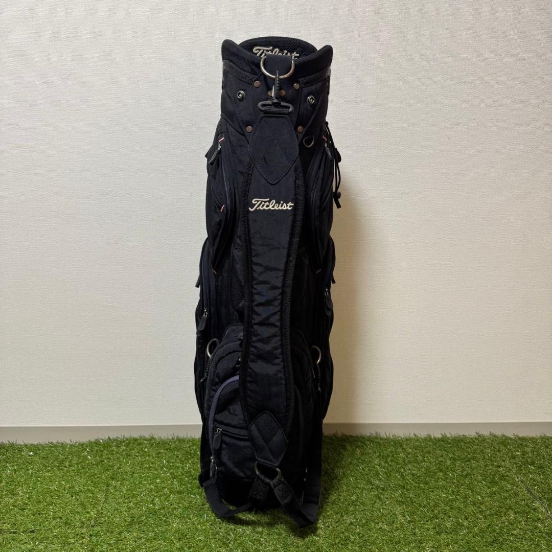 Titleist タイトリスト ナイロン 軽量 キャディバッグ ゴルフバッグ