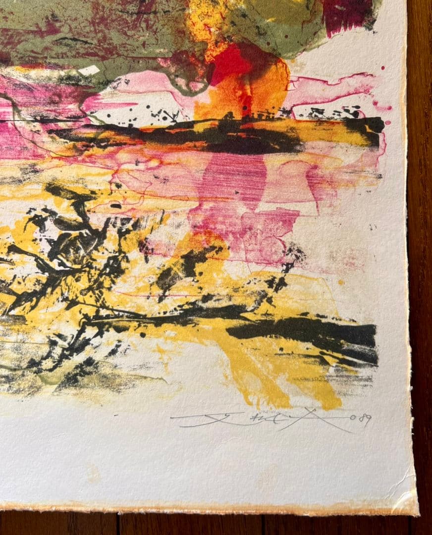 ザオ・ウーキー(趙無極)　　版画作品