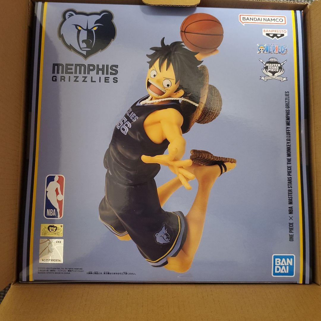 ONE PIECE NBA ルフィ フィギュア メンフィス・グリズリーズ
