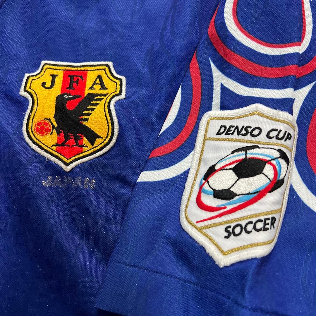 サッカー　デンソーカップ　日本代表　支給　実使用　ユニホーム