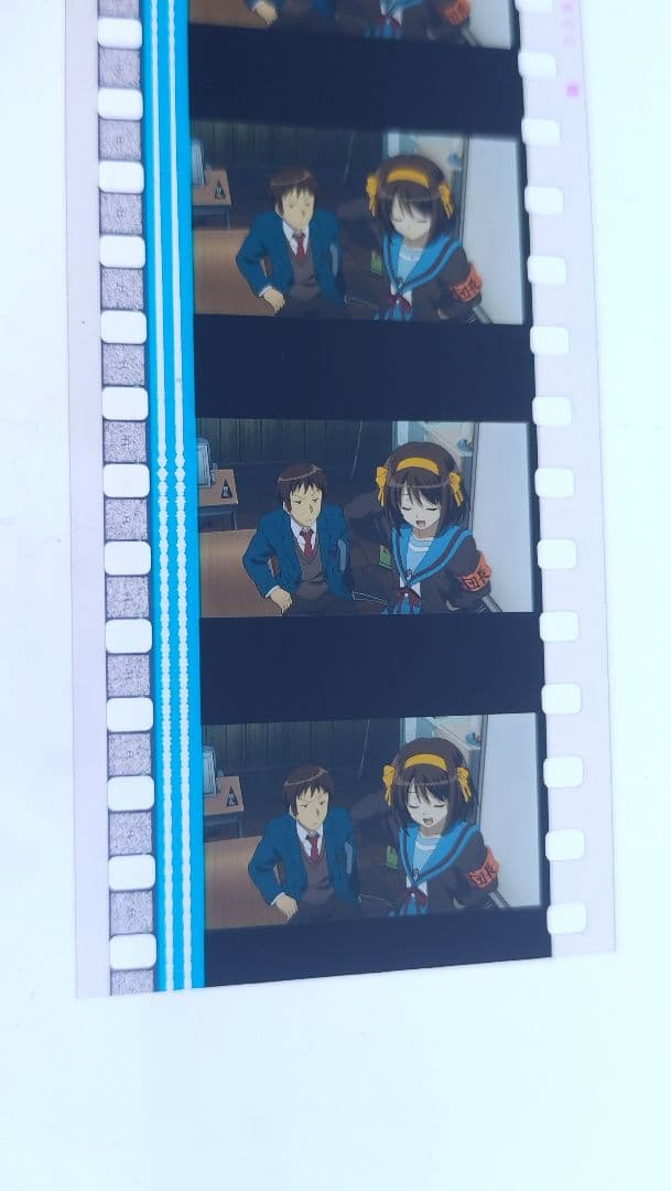 涼宮ハルヒの消失　リバイバル　特典 コマフィルム　ブックマーク　コマフィルム