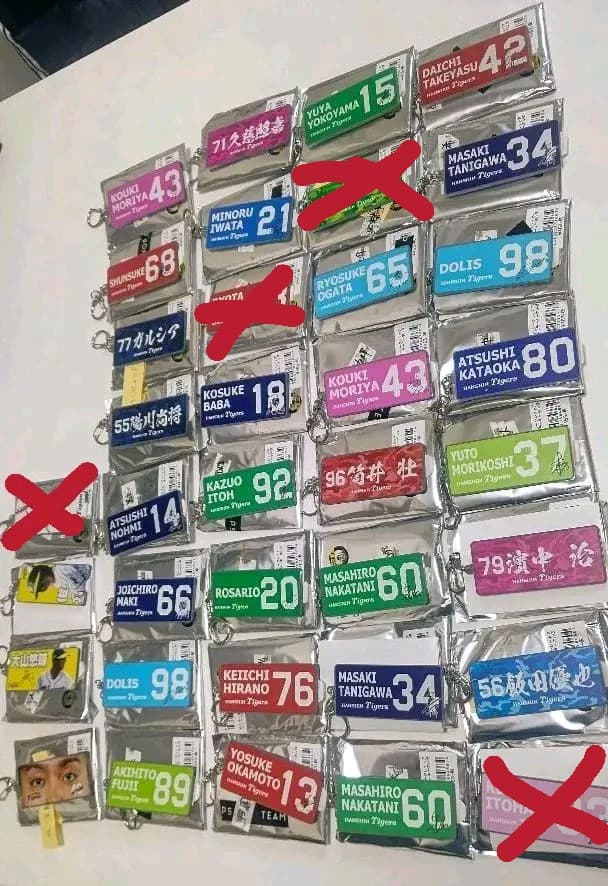⭐️ 新品 未使用 阪神タイガース ⭐️ アクリルキーホルダー バラ売りします